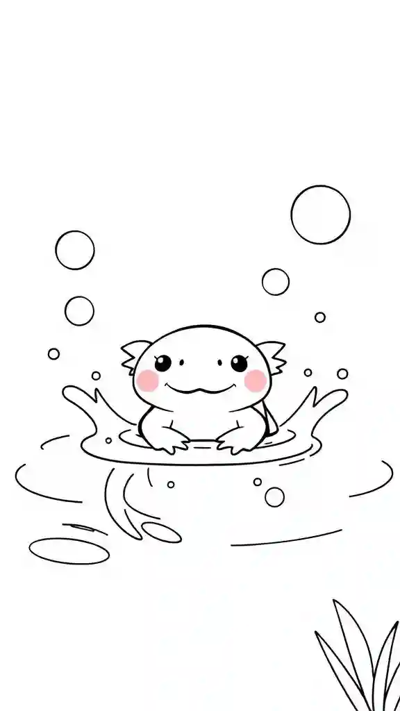 30 Amphibian coloring pages free printable