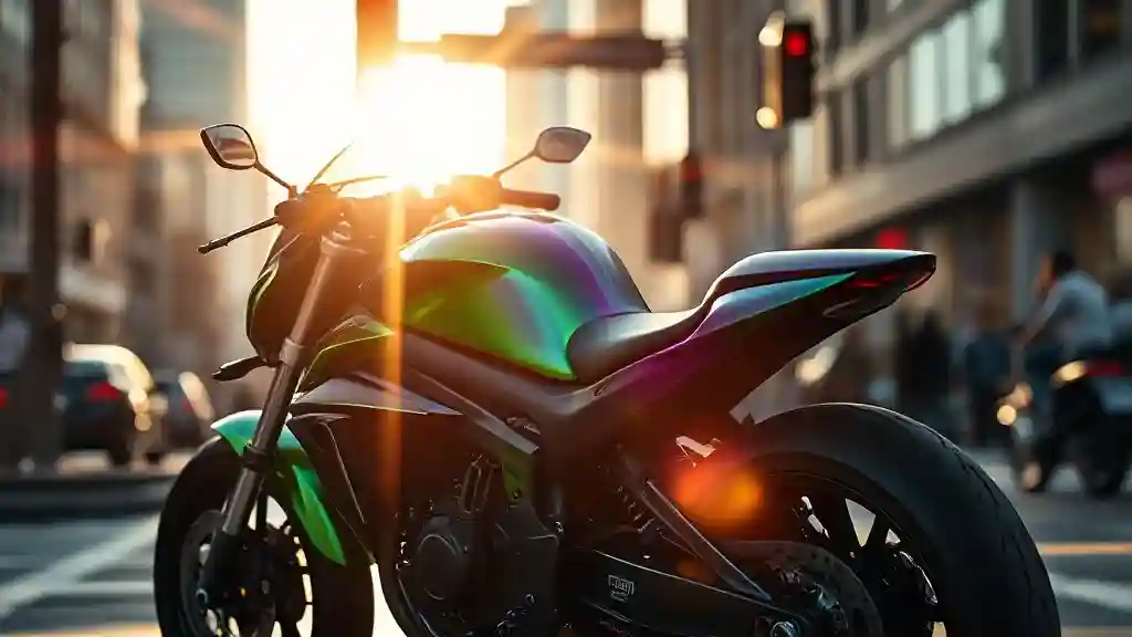 Chameleon Pigment Motorcycle Paint That Changes Color — The Flex You Might Regret
