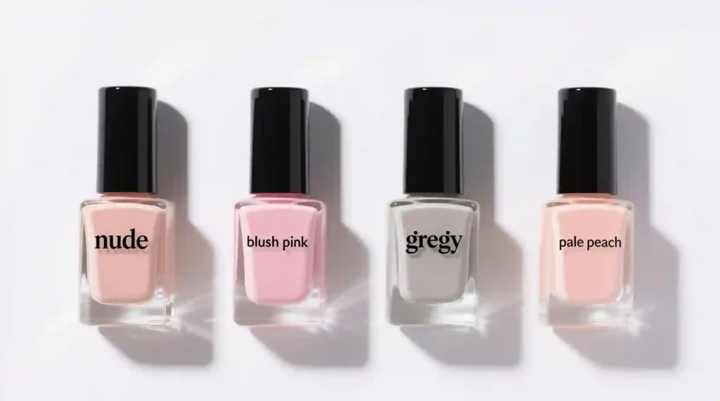 Best neutral nail polish shades for job interviews.